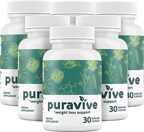 Purevive supplement bottle with natural ingredients, designed to support health, longevity, and overall well-being